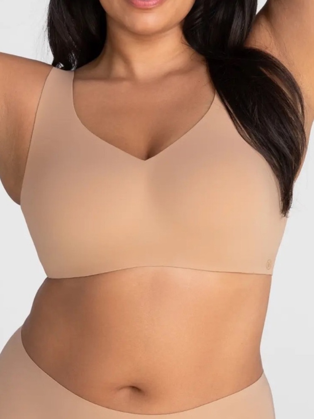 HONEYLOVE SoftForm Pullover V-Neck Bra sz 1X fits 40 C/D